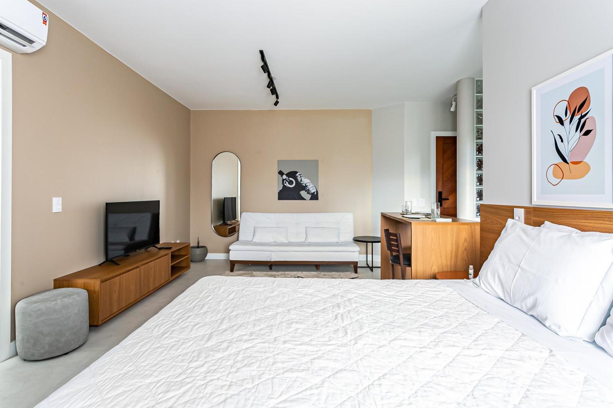 Predio Com Apartamentos Completos, Com Piscina E A Passos Da Praia - Agua Marinha Florianópolis Exteriér fotografie